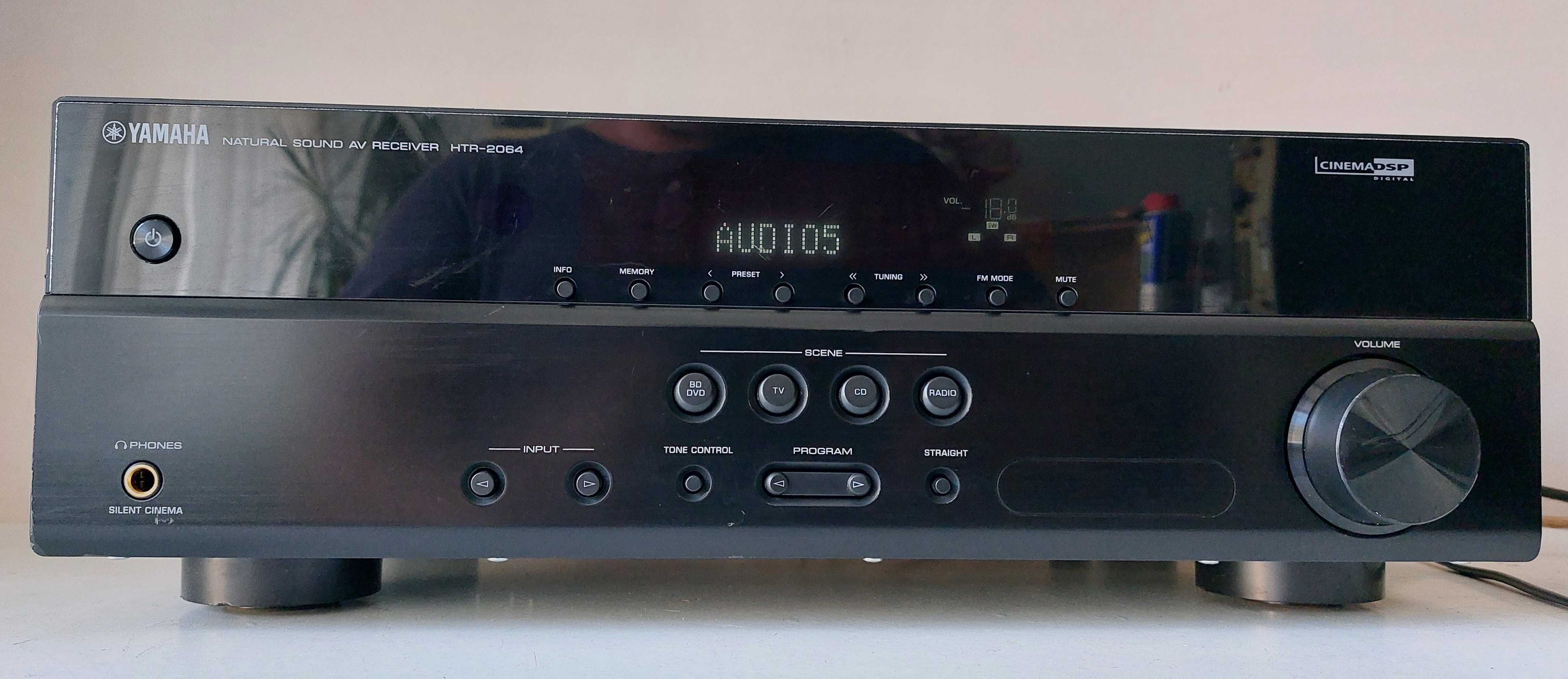 Yamaha HTR 2064 HDMI muzica filme amp statie 5.1 muzica