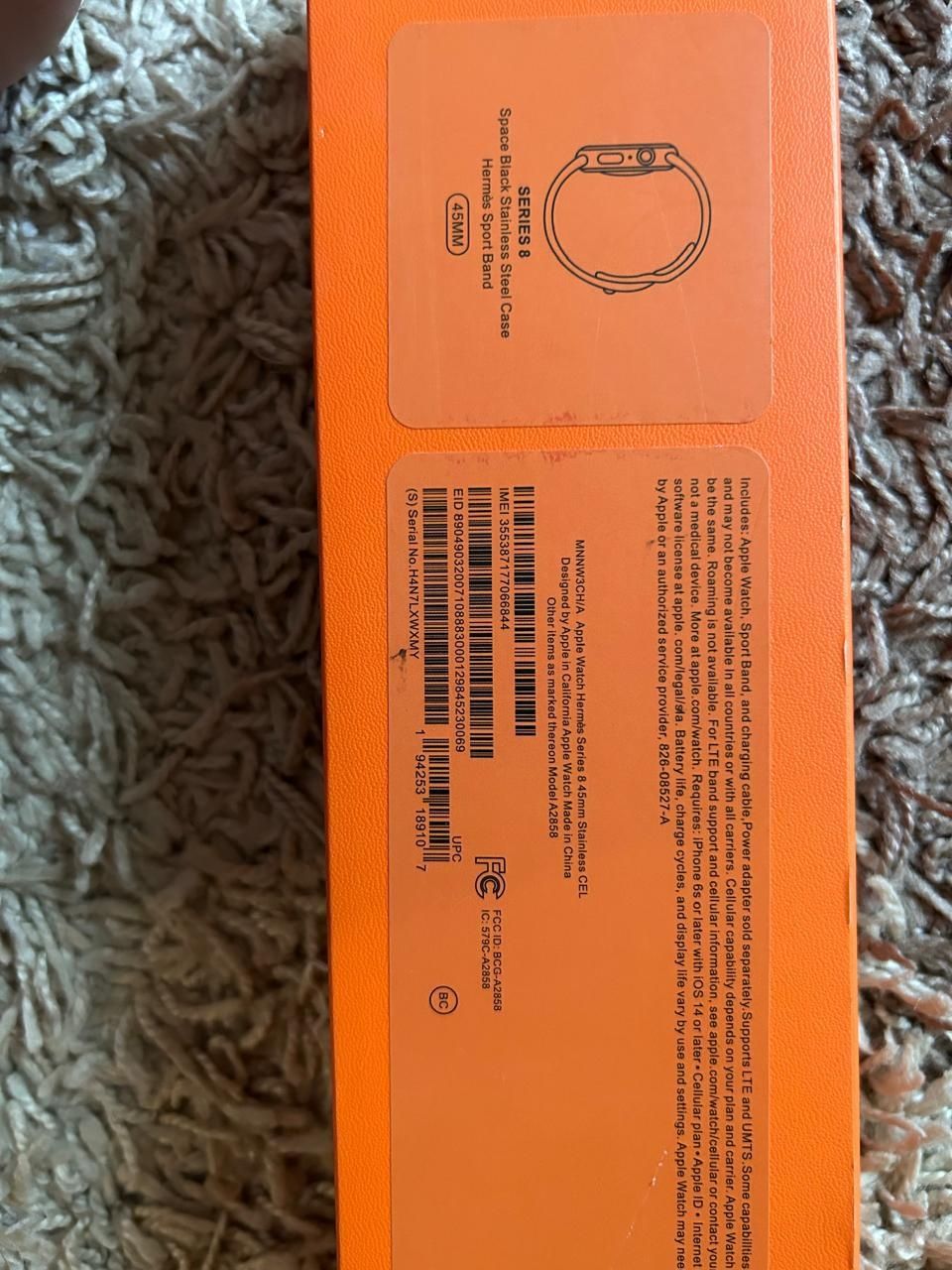 Часы WATCH Hermes почти новые
