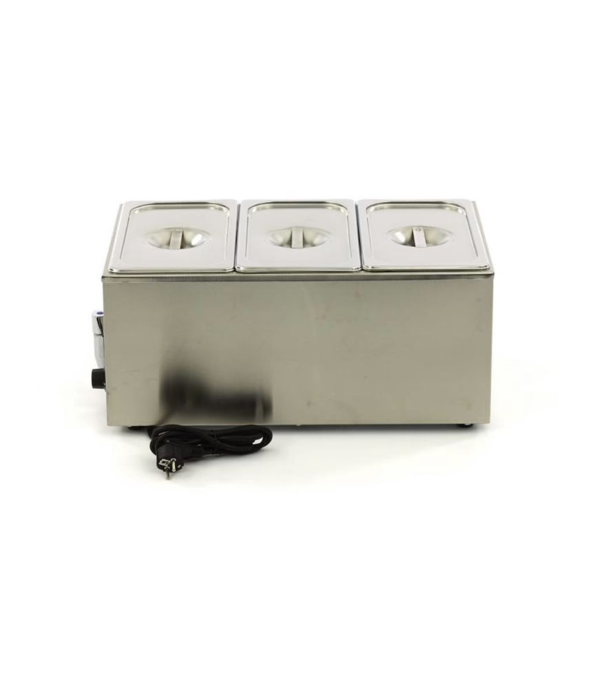 Тополо Bain Marie с кран - вкл. комплект 3 x 1/3 GN