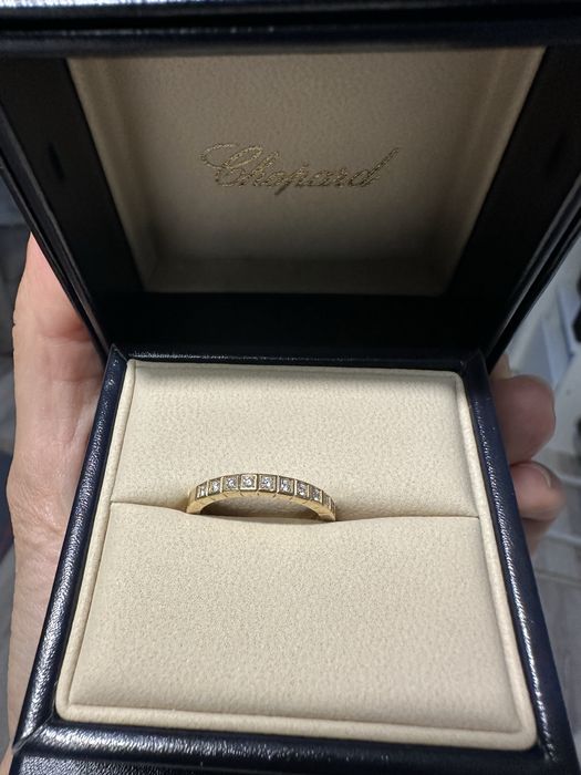 Кольцо Chopard Ice cube Gold 750, 11 бриллиантов