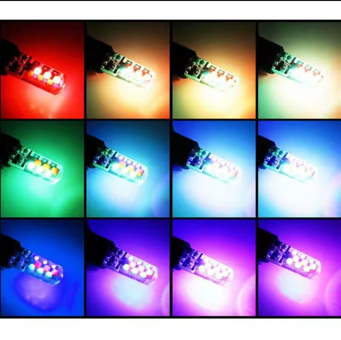 Цветни лед 5W5 Led крушки, с дистанционно