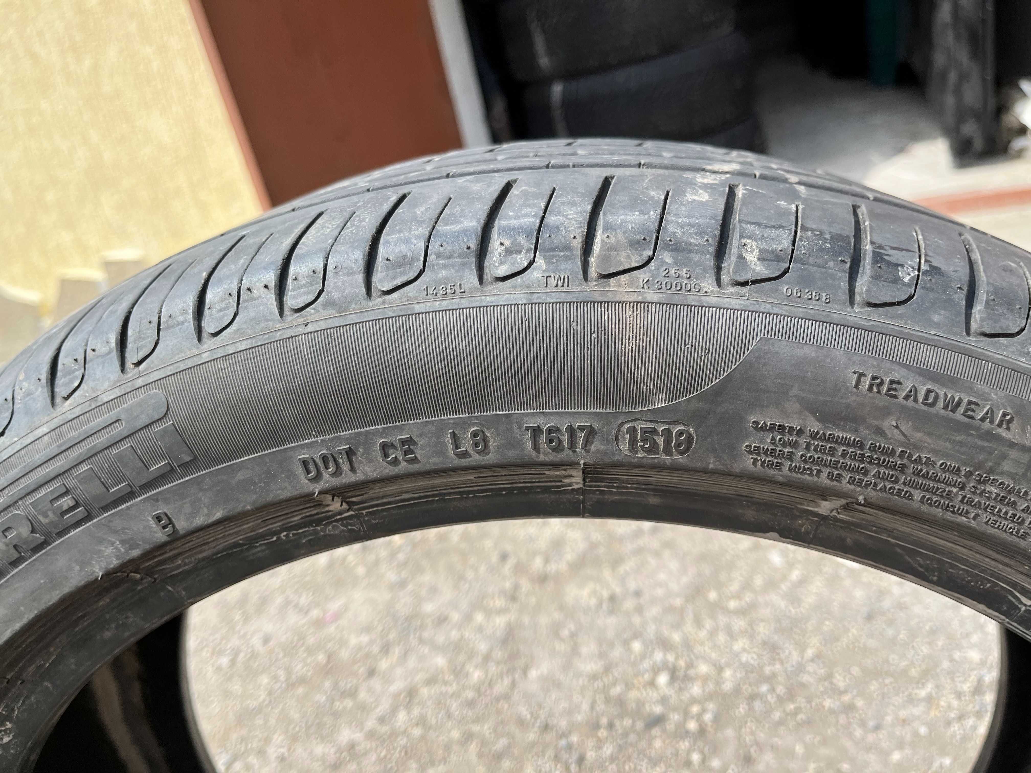 2 бр. летни гуми 225/45/19 Pirelli RSC DOT 1518 4 mm