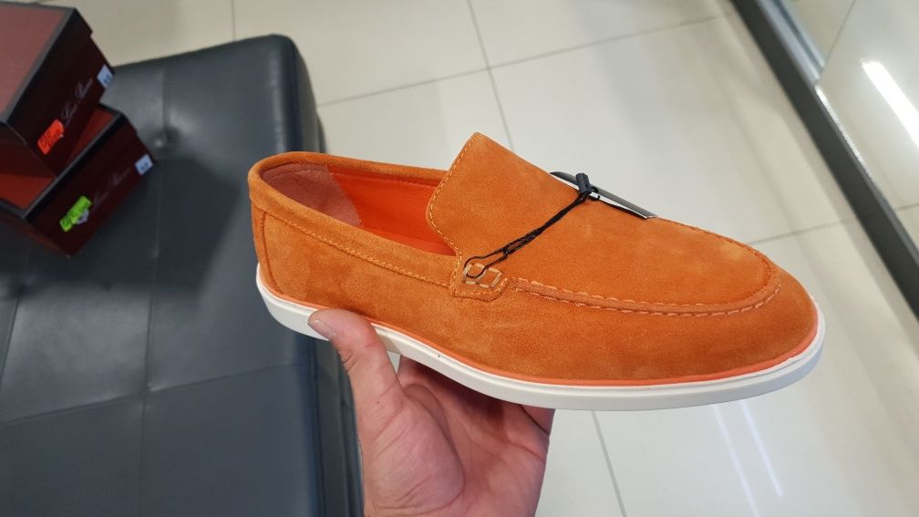 L*oro Piana Мокасини, Велур