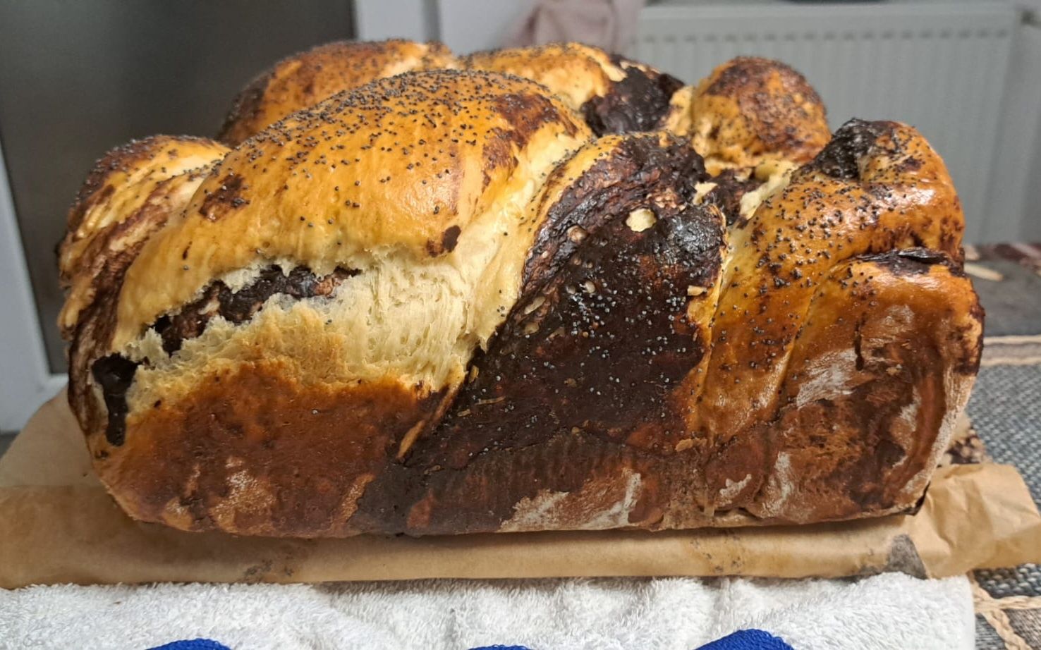 Cozonaci de casa, pâine de casa, chec