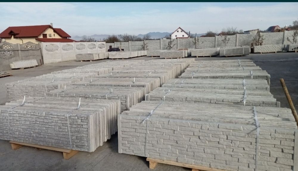 Placi de Gard Beton Prefabricat La Comandă.