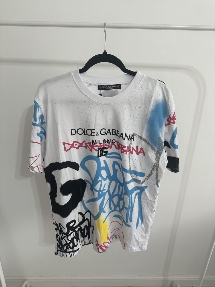 Tricou Dolce Gabbana Graffiti