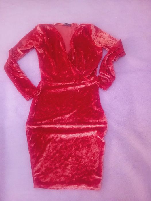 Rochie conica catifea Ramona Badescu