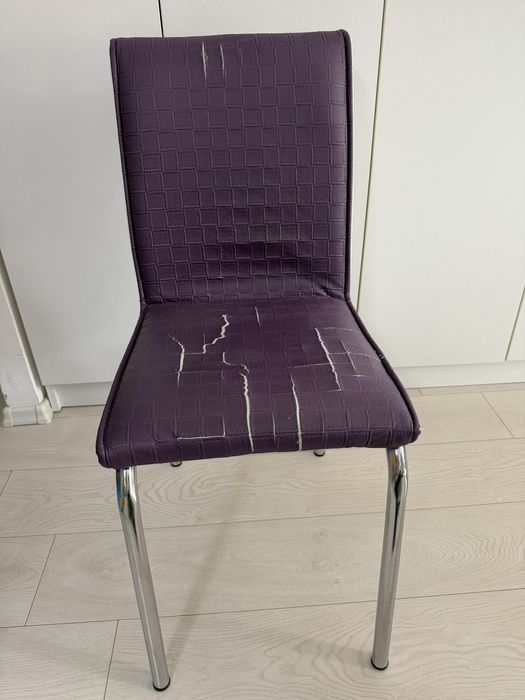 Masa extensibila 130-165/80 cm cu 4 scaune