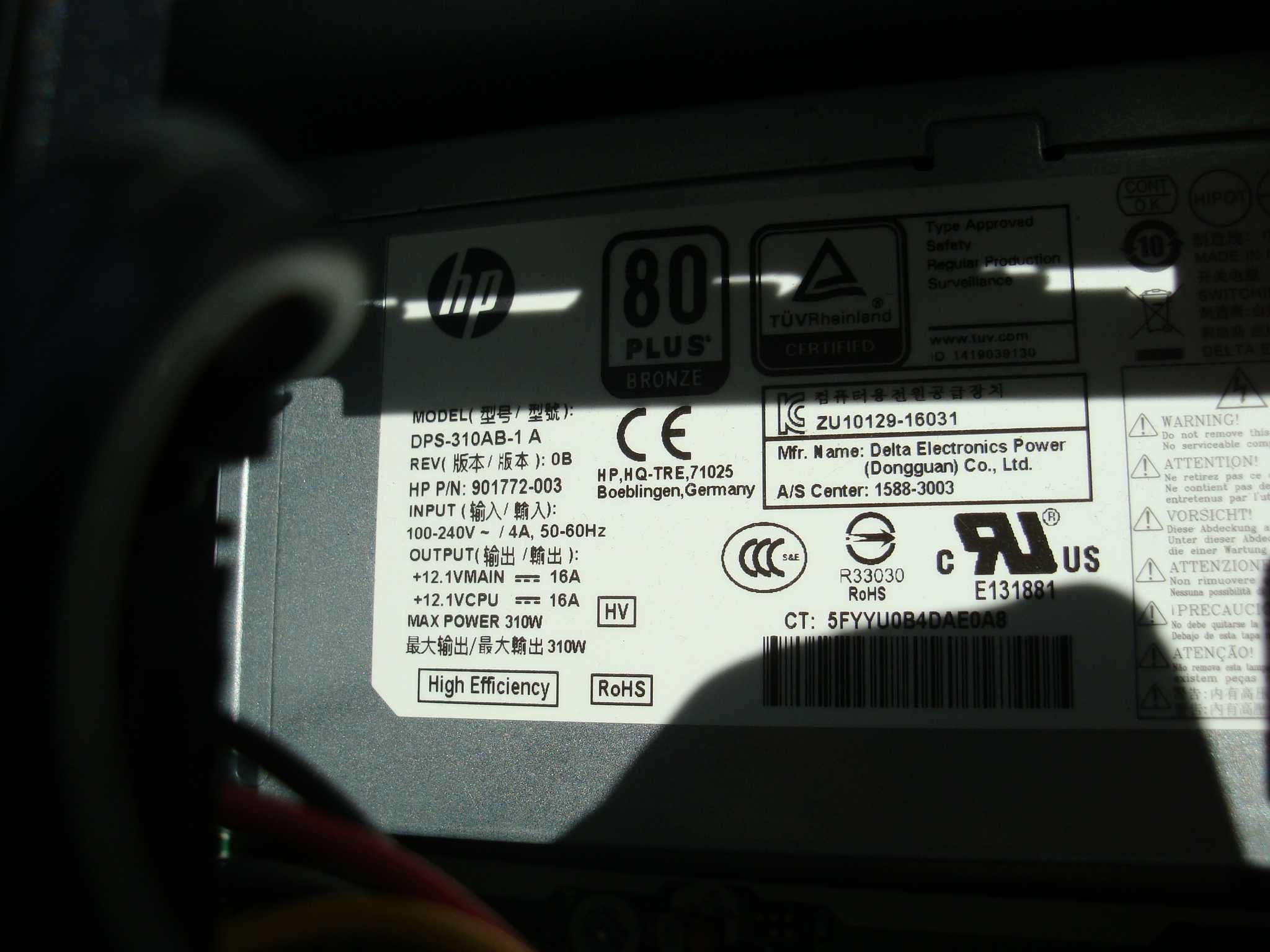 i5-6600 HP ProDesk 400 G4 MT