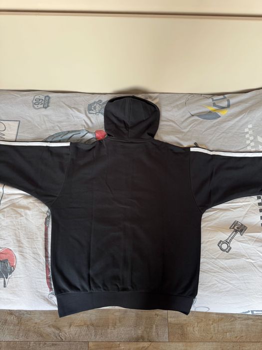 Adidas essentials 3-stripes french terry full-zip hoodie