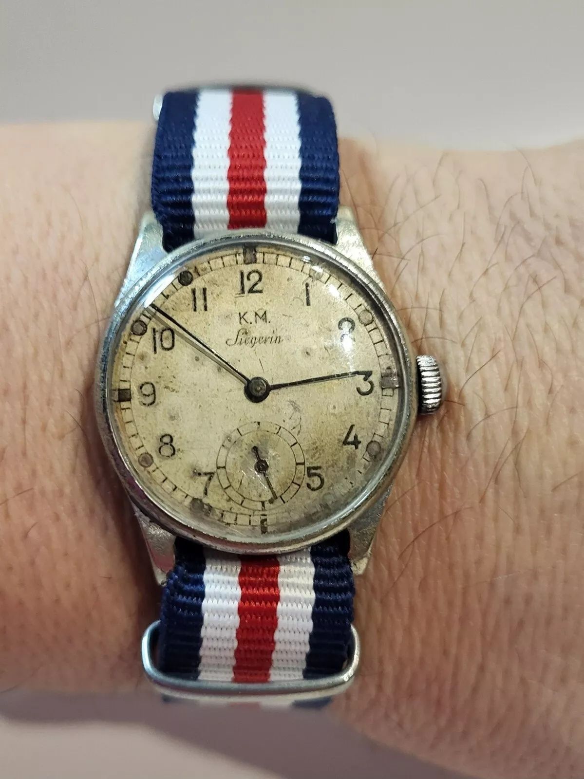 KM SIEGERIN KRIEGSMARINE WW2 Ceas Militar Armata Germana WWII Wehrmach