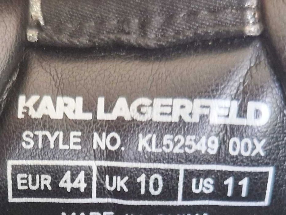 Оригинални Karl Lagerfeld обувки, 44, естествена кожа