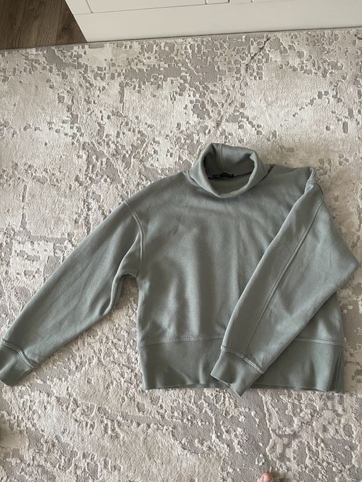 Теплая водолазка-кофта, zara