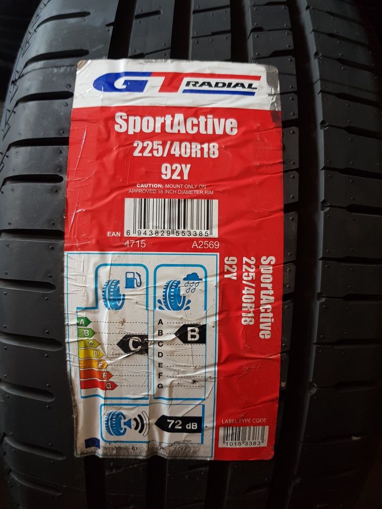 GT Radial 225/40 R18 92Y vară NOI