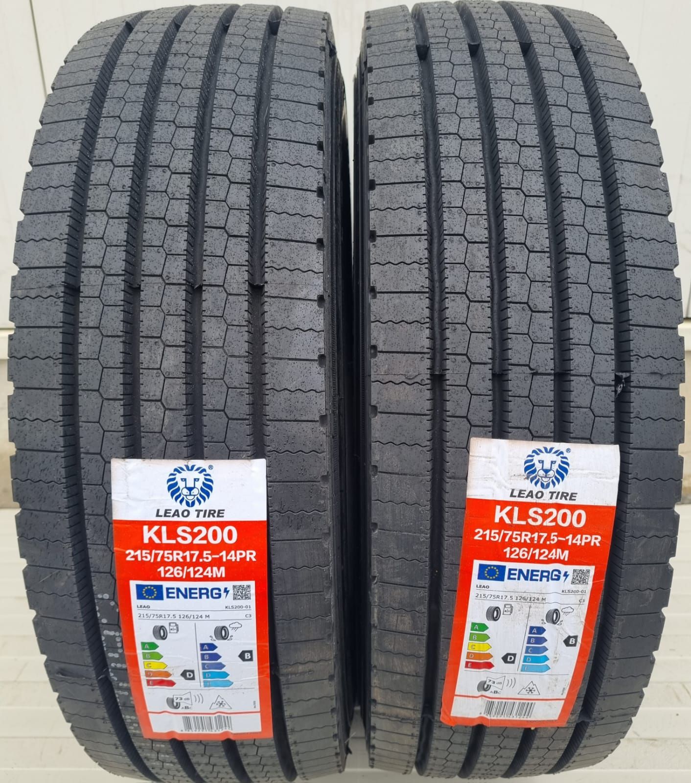 215/75 R17.5, 126M, LEAO, KLS200, Anvelope directie M+S