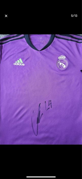 Tricou semnat JOSELU  Real Madrid