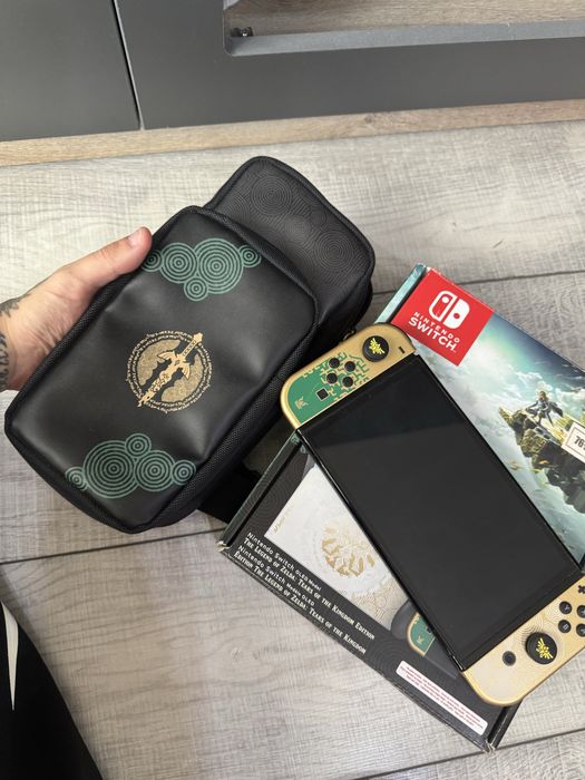 Nintendo Switch Zelda Edition + игри ,Nintendo switch lite