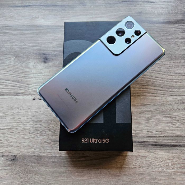 Новый Galaxy S21 Ultra  12GB/256GB Silver