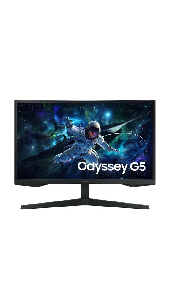 Samsung Odyssey G5 32", VA, Извит, QHD, LS32CG552EUXEN