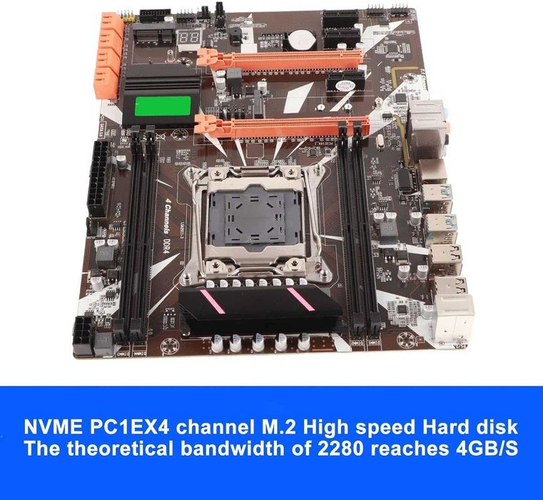 Placă de bază X99 DDR4 LGA2011-3, resigilată, 2 ani garanție