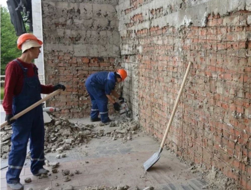 Демонтаж домов, зданий, сооружений