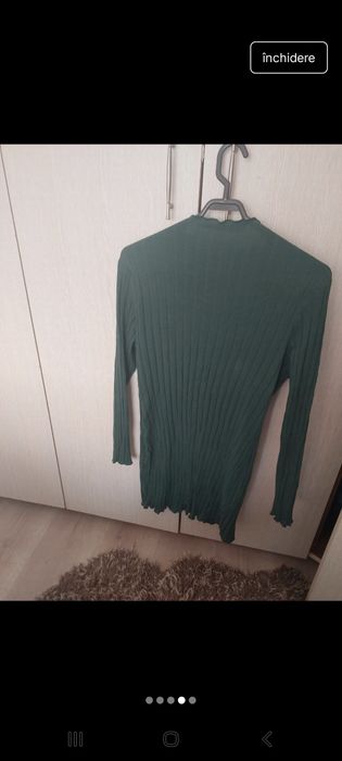 Rochie Shein verde închis, scurtă, mărimea XL