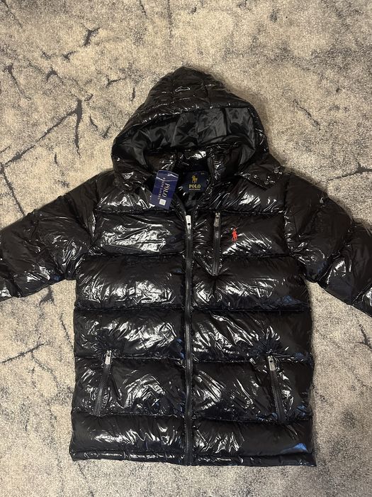 Geaca de iarna talph lauren puffer neagra