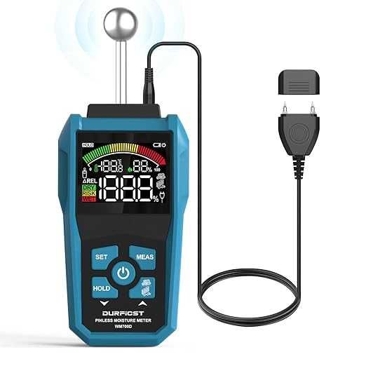 Umidometru DURFICST, cu si fara pini, ecran LCD color