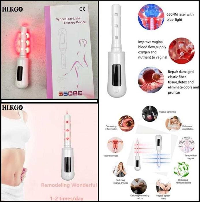 360° Гинекологично Неинвазивна Лазерна Терапия за Влагалищно Затягане