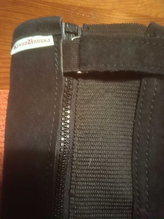 Мъжки италиански ботуши Daslo за конна езда, №43  + чапси от велур