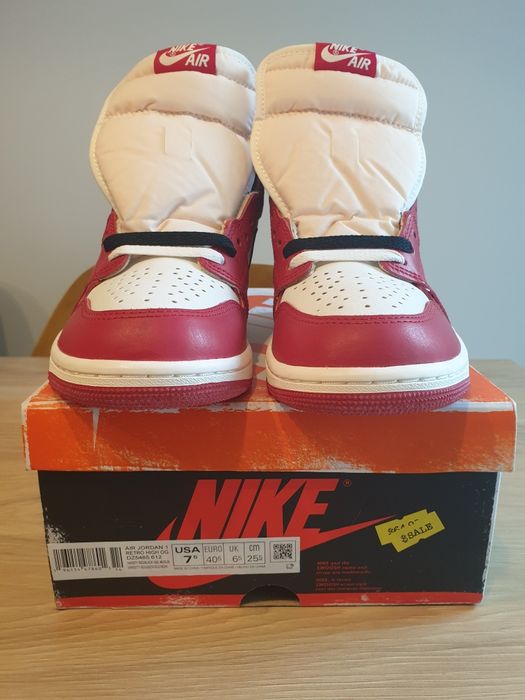 Jordan 1 lost and found 40.5