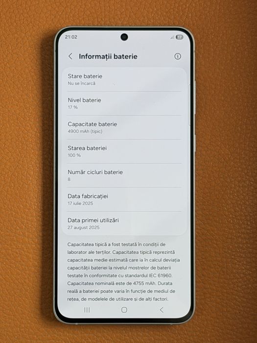 Samsung Galaxy S25 FE Preț 2100 lei fix