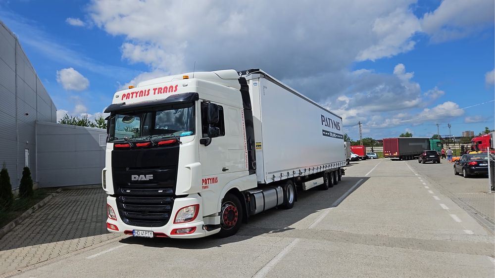 Ansamblu DAF XF euro 6 mega an 2015