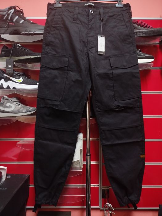 Оригинален панталон G-Star Raw Core W31 L32 нов карго мъжки черен
