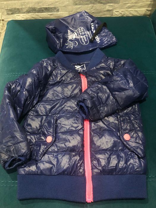 Детско преходно якенце от гъши пух, размер 1-2 години