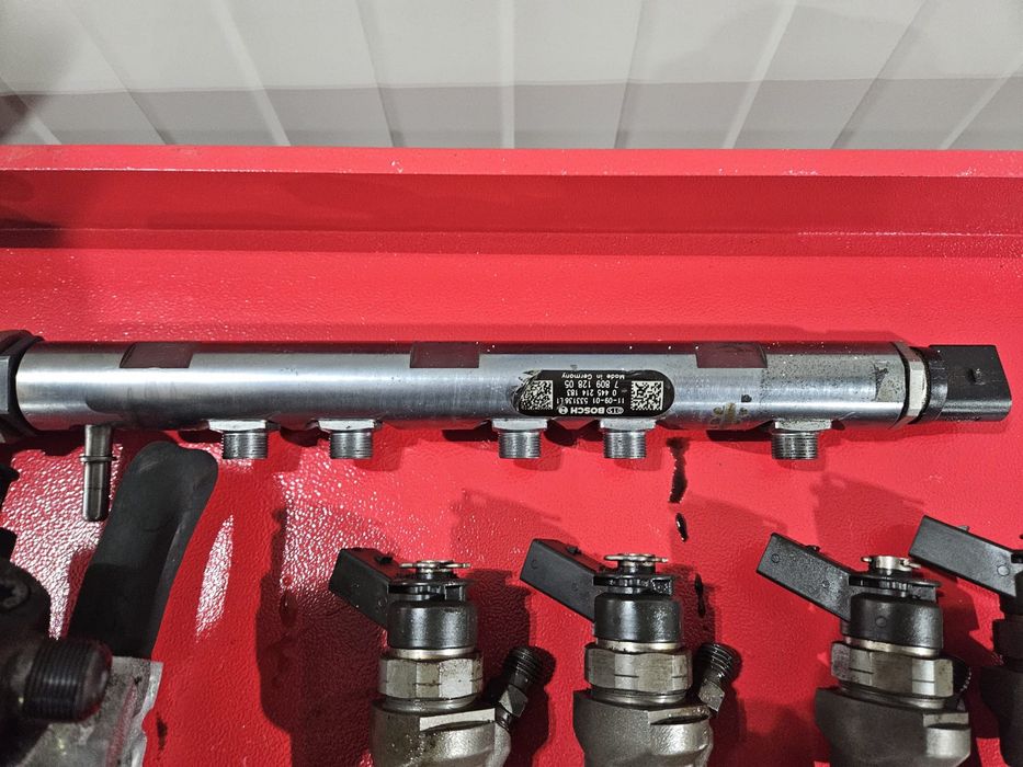Kit injectie pompa rampa injectoare BMW seria1 seria3 2.0d n47 143 cp