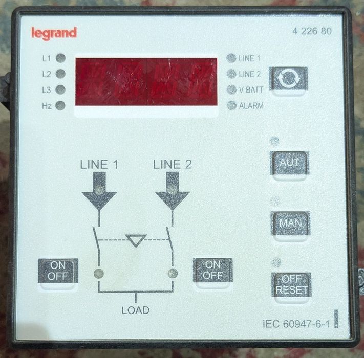 Контроллер АВР Legrand 4 226 80 (АВР с Modbus)