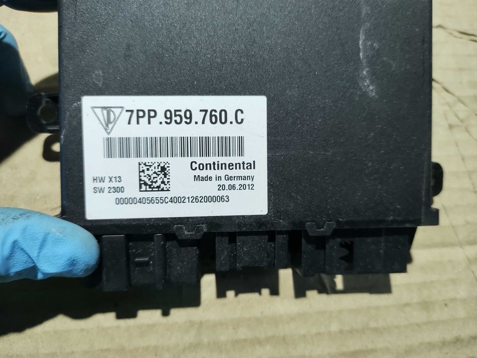 Контролен Модул Предни Седалки Porsche Cayenne 3.0D 92A/2012г