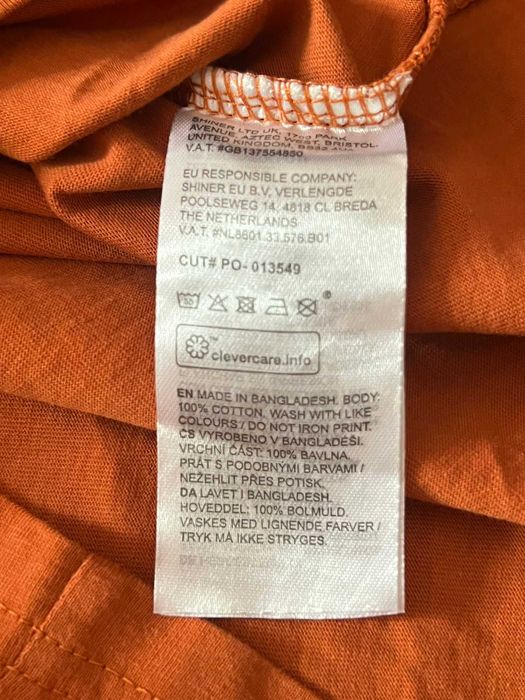 Tricou Santa Cruz Portocaliu Marimea S