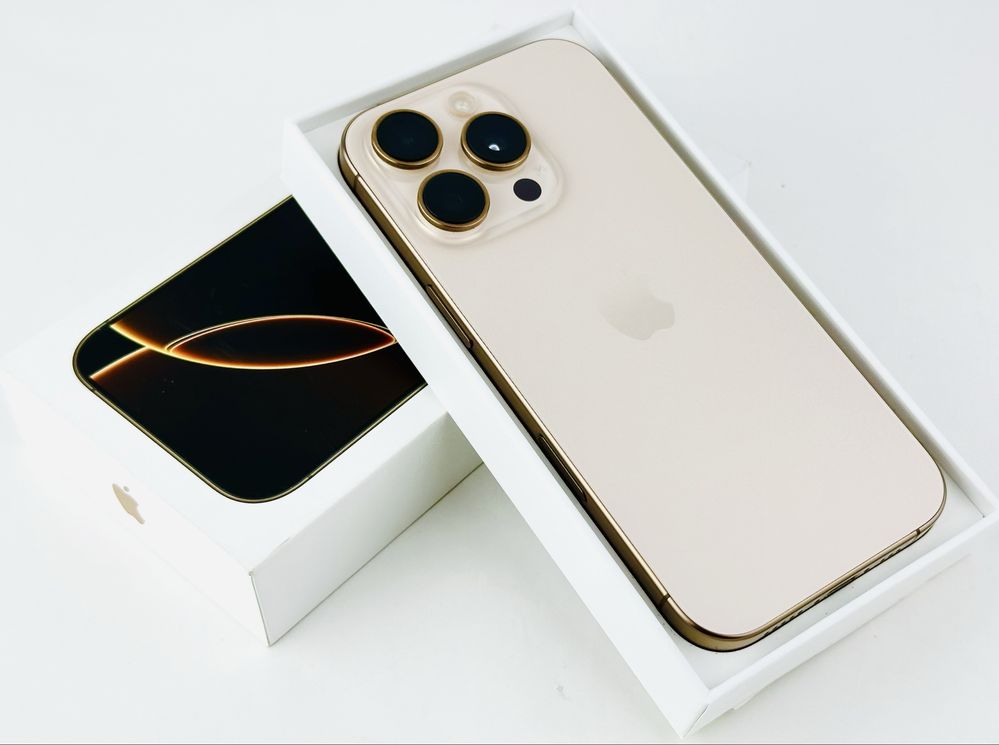НОВ! Apple iPhone 16 Pro 128GB Desert Titanium Гаранция!