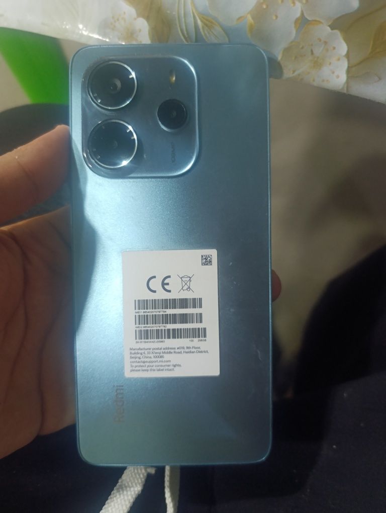 Redmi note 14 8/256 gb kar dak bor