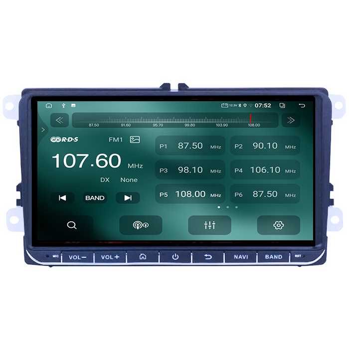 Navigatie Carplay,VW Android 14, 4GB RAM ,64GB ROM,