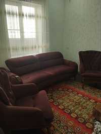 Качественный диван-кресло дизайн турецкий материал из красного дуба