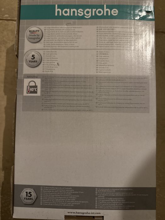 Baterie termostatata Hansgrohe Ecostat 1001 CL crom