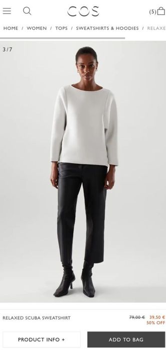 Bluza moderna marca COS, marime 36