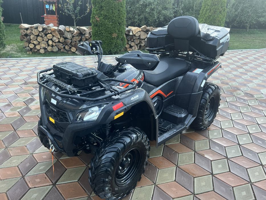 Atv goes 400l 2024 1600km!