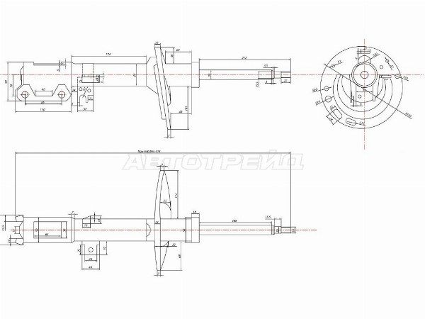 Стойка задняя Toyota Camry