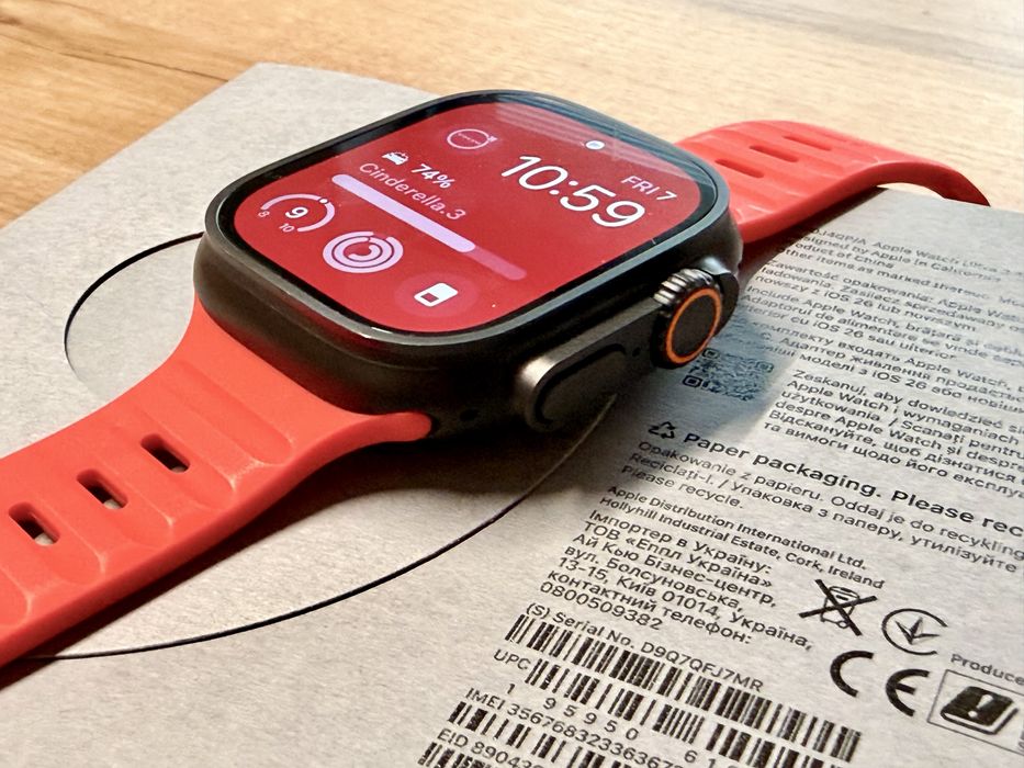 Apple Watch Ultra 3 - BLACK