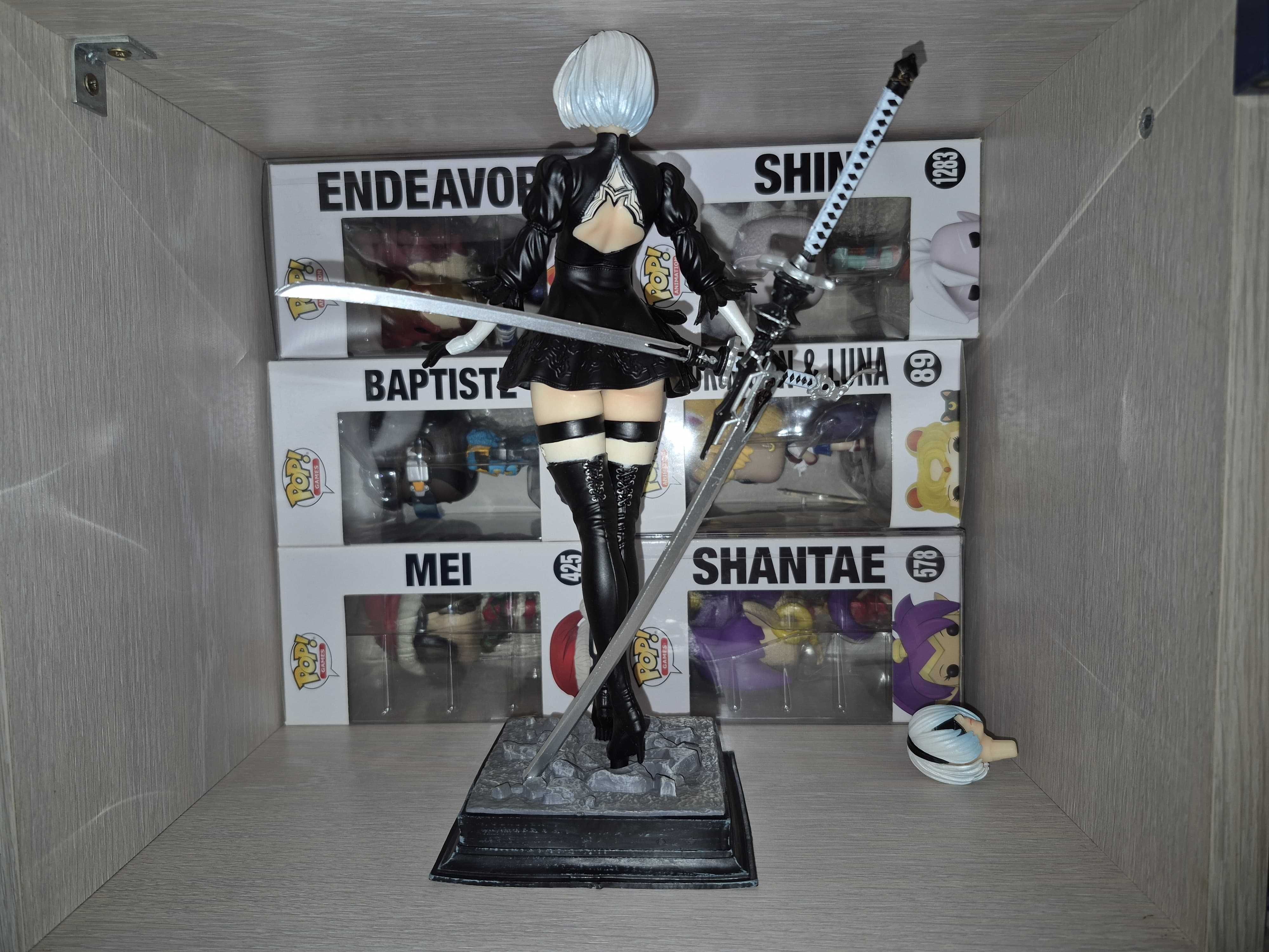 Figurina Joc Anime - NieR: Automata 2B, 30 cm, Cutie