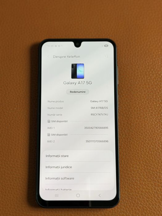 Samsung Galaxy A17 5G 500 lei fix